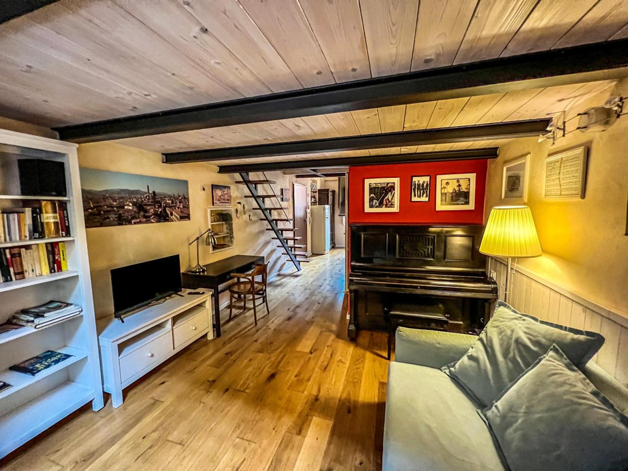 Apartmán The Pianist S House In The Heart Of Boloňa Exteriér fotografie